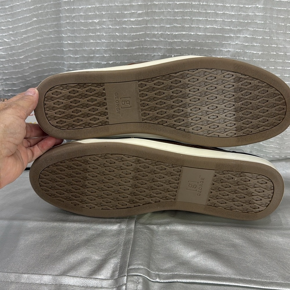 (W9) George Men's Brown and Black Casual Sneakers, size 11-(1), 12-(5) - Picture 11 of 11